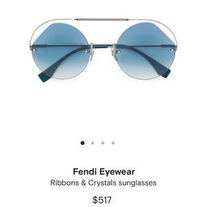 FENDI RIBBONS SUNGLASSES